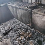 Fire ravages parts of Kpone Market, eleven structures destroyed