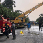 V/R: Fuel tanker overturns on Nyangbo–Tafi Mador road V/R: Fuel tanker overturns on Nyangbo–Tafi Mador road