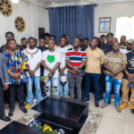 IGP promotes 35 Police Officers for their role in Adabraka gold robbery arrests