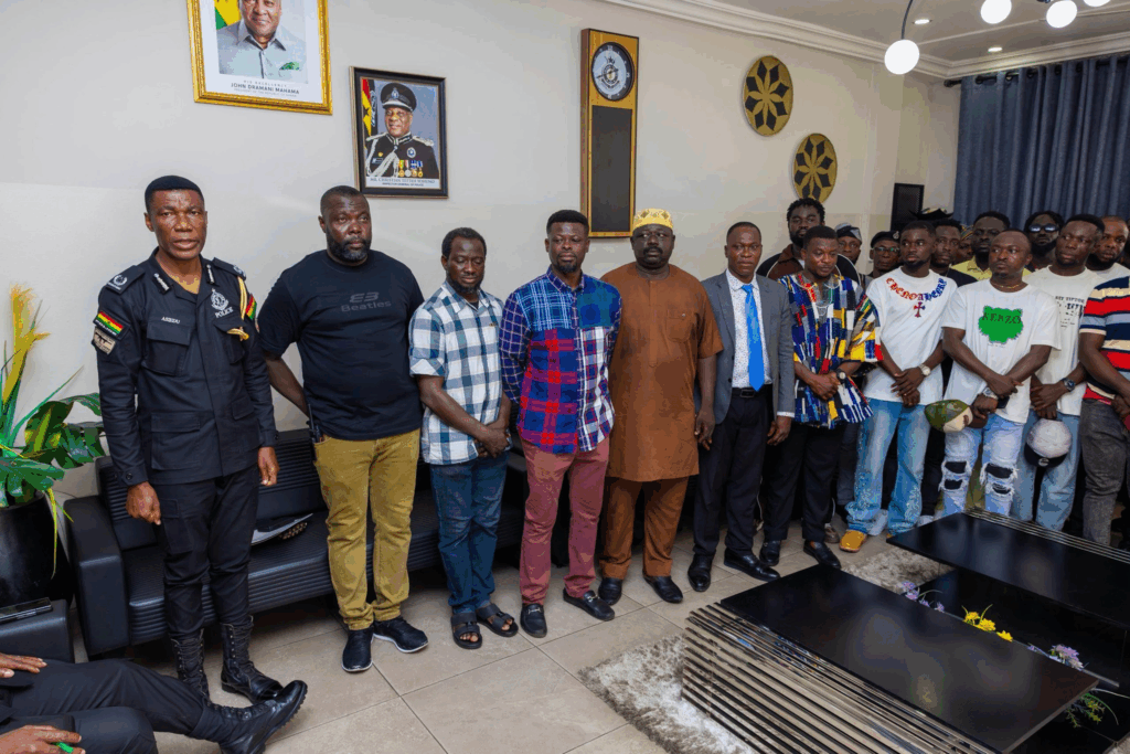 IGP promotes 35 Police Officers for their role in Adabraka gold robbery arrests IGP promotes 35 Police Officers for their role in Adabraka gold robbery arrests