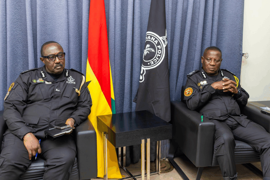 IGP promotes 35 Police Officers for their role in Adabraka gold robbery arrests IGP promotes 35 Police Officers for their role in Adabraka gold robbery arrests