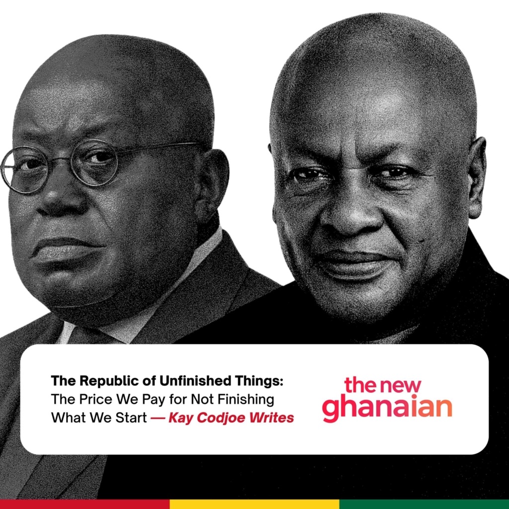 The Republic of Unfinished Things: The price we pay for not finishing what we start – MyJoyOnline