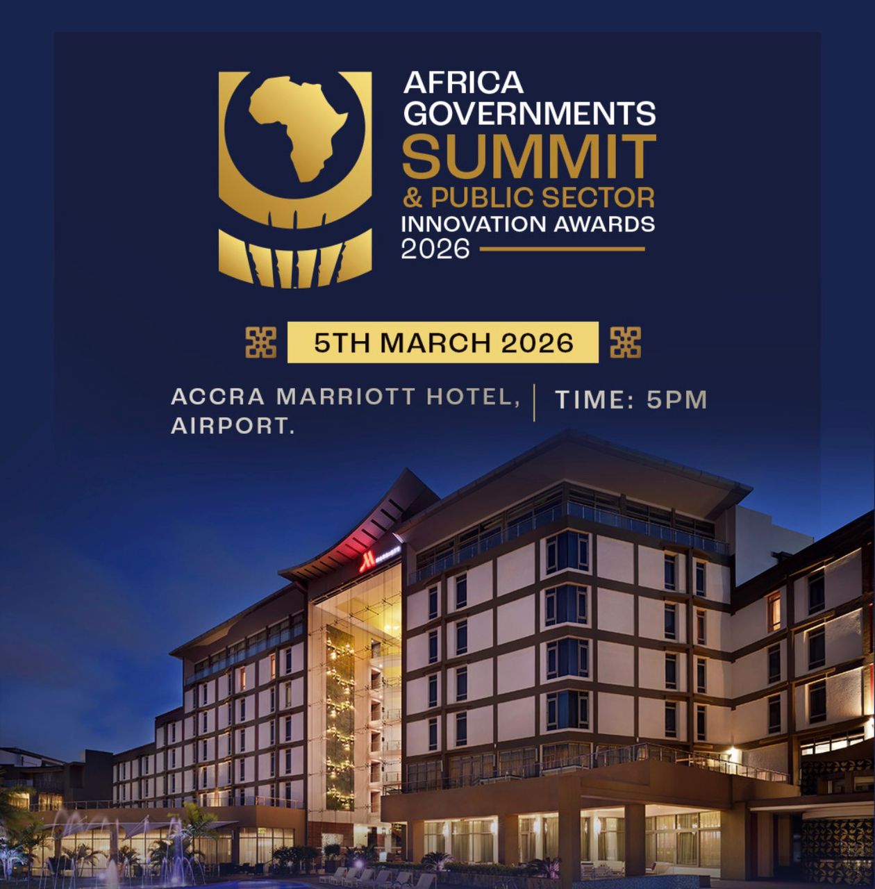 Ghana to host Africa Governments Summit & Public Sector Innovation Awards 2026
