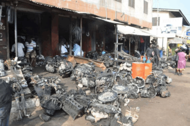 Abossey Okai spare parts dealers deny price hikes amid transport shortages