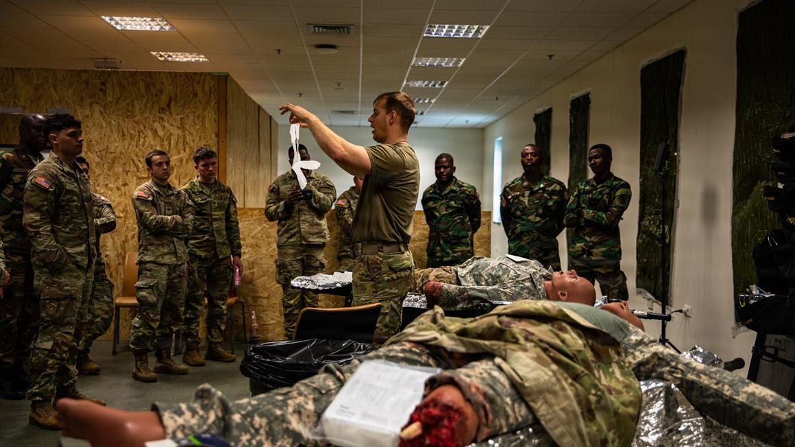 U.S. and Ghana Armed Forces strengthen medical readiness at SETAF-AF Best Medic Competition
