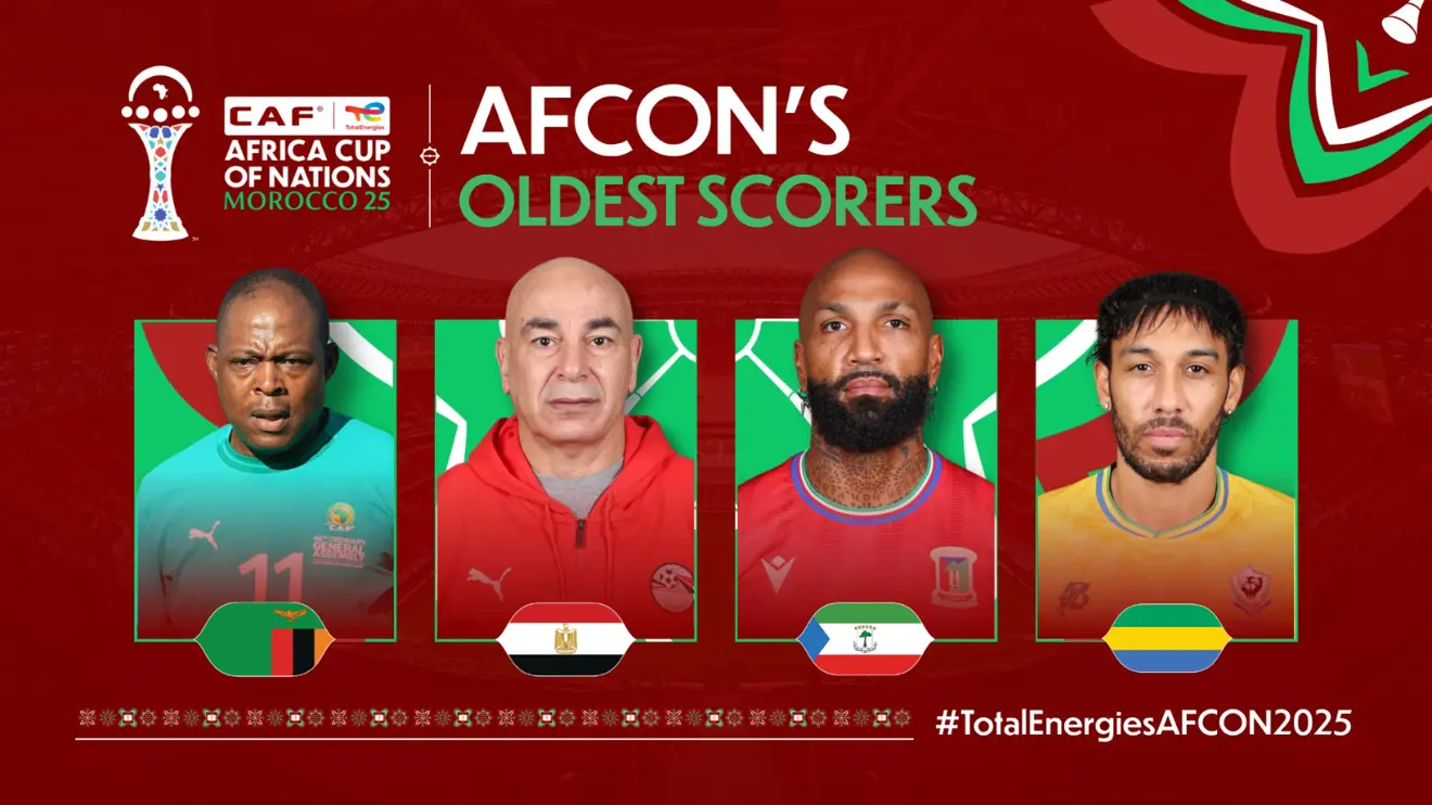 AFCON 2025: Aubameyang and Nsue make history among oldest goalscorers