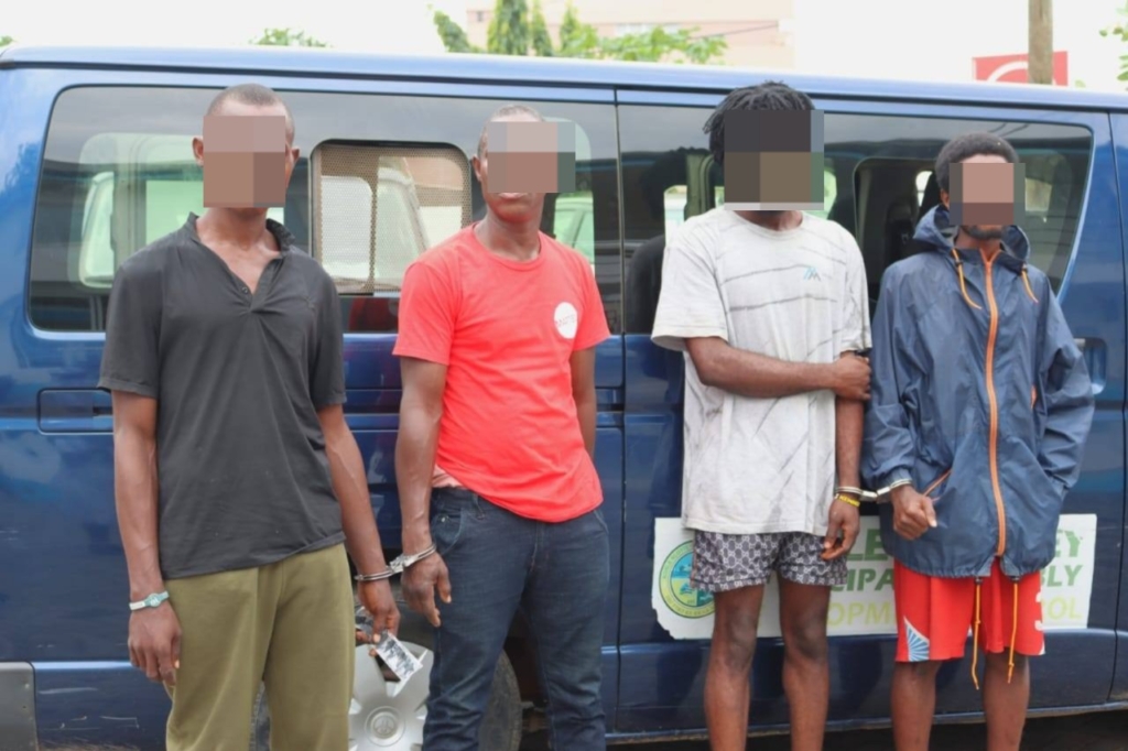 5 arrested for open defecation at Osu...