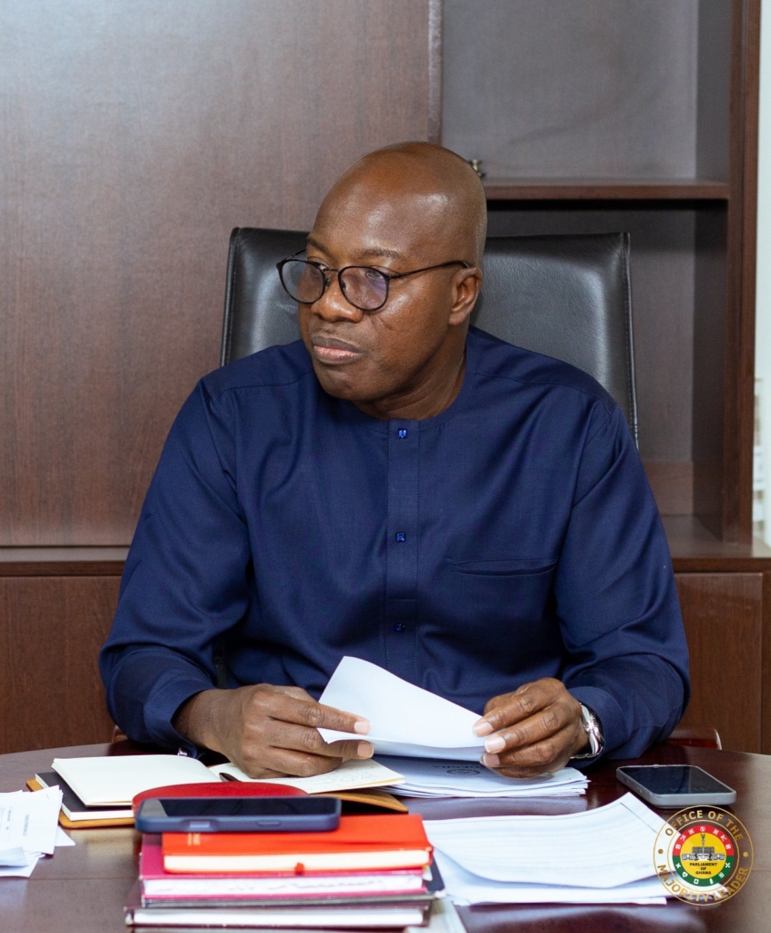 Majority Leader holds strategy meeting...