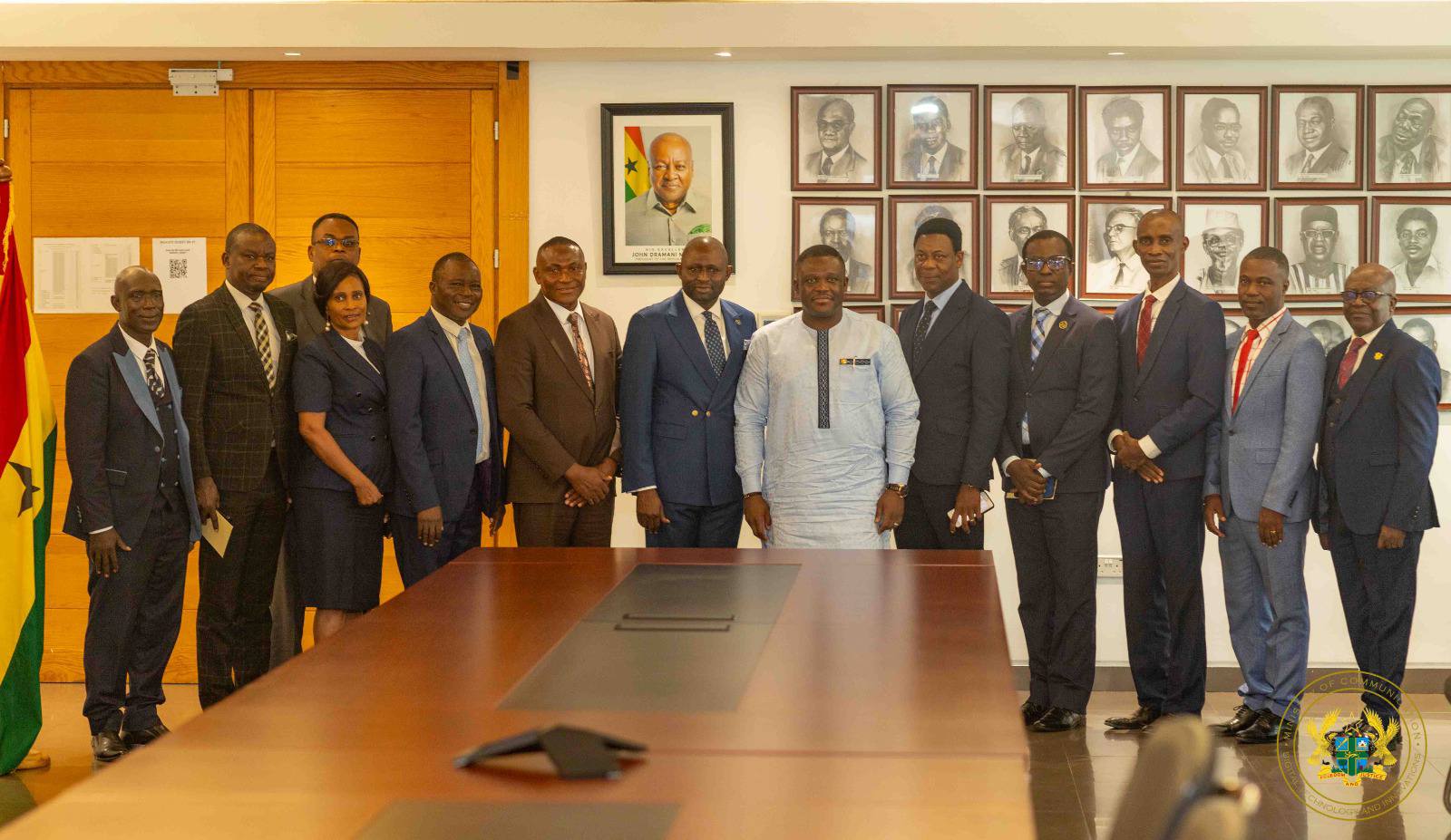 Minister for Communication receives Assemblies of God Church delegation