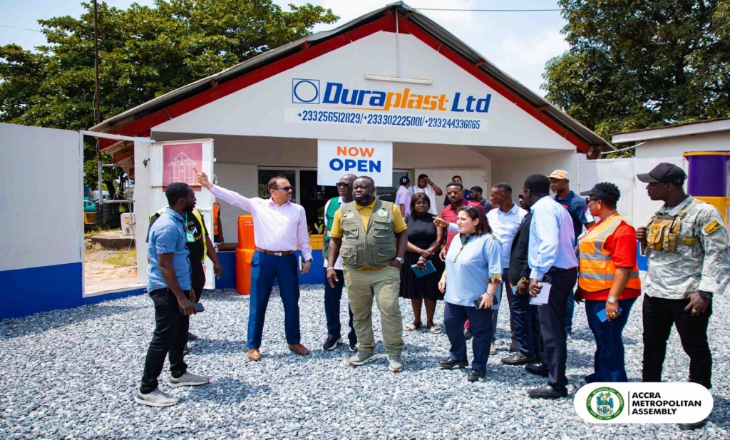 Duraplast supports Accra sanitation drive...
