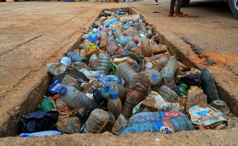 Mankessim-Accra lorry station’s choked gutters
