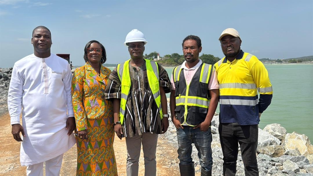 Axim fishing community assured as breakwater and sea defence project progresses