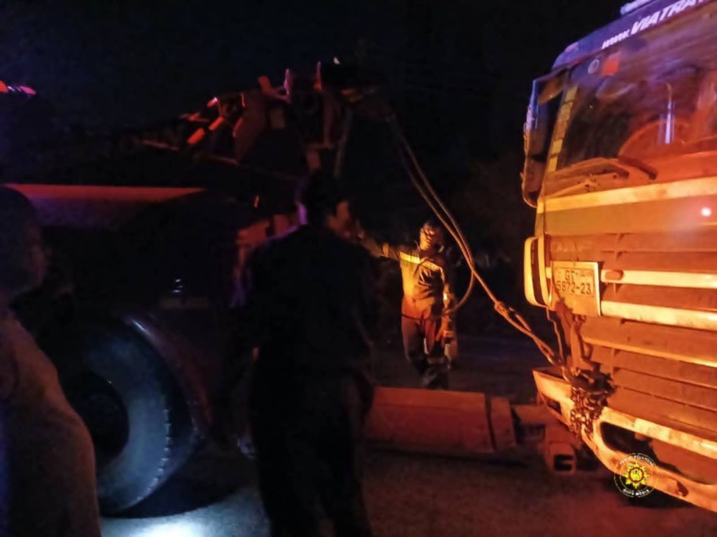 GNFS averts potential petrol tanker explosion at Aveme Junction