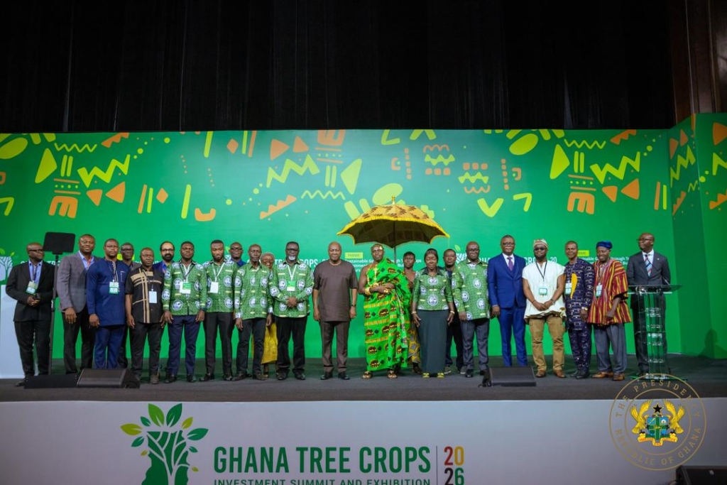 Mahama opens maiden Tree Crop Investment Summit, pushes value addition and jobs Mahama opens maiden Tree Crop Investment Summit, pushes value addition and jobs