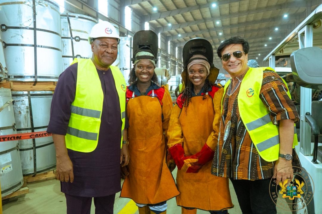 President Mahama commissions B5 Plus Steel Manufacturing Plant, hails boost to Ghana’s industrial transformation President Mahama commissions B5 Plus Steel Manufacturing Plant, hails boost to Ghana’s industrial transformation