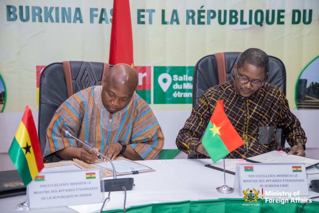 Ghana, Burkina Faso sign 7 cooperation...