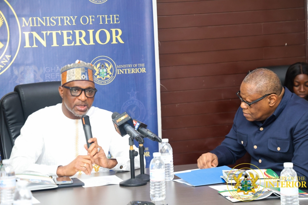 Interior Minister receives Gbenyiri Mediation report to resolve Lobi-Gonja conflict Interior Minister receives Gbenyiri Mediation report to resolve Lobi-Gonja conflict