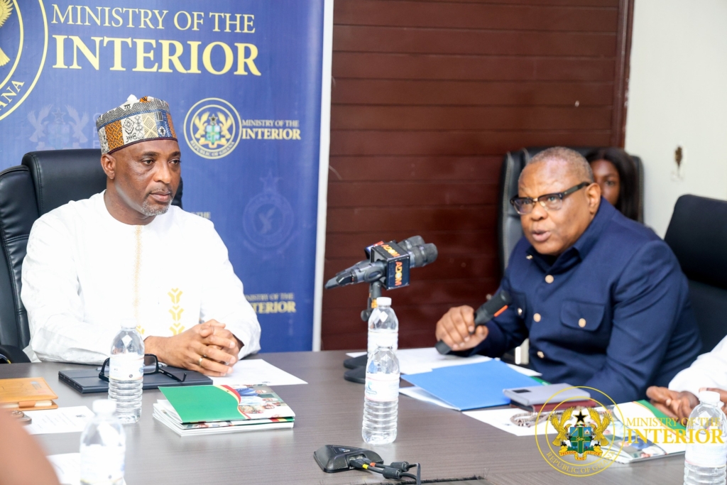Interior Minister receives Gbenyiri Mediation report to resolve Lobi-Gonja conflict Interior Minister receives Gbenyiri Mediation report to resolve Lobi-Gonja conflict