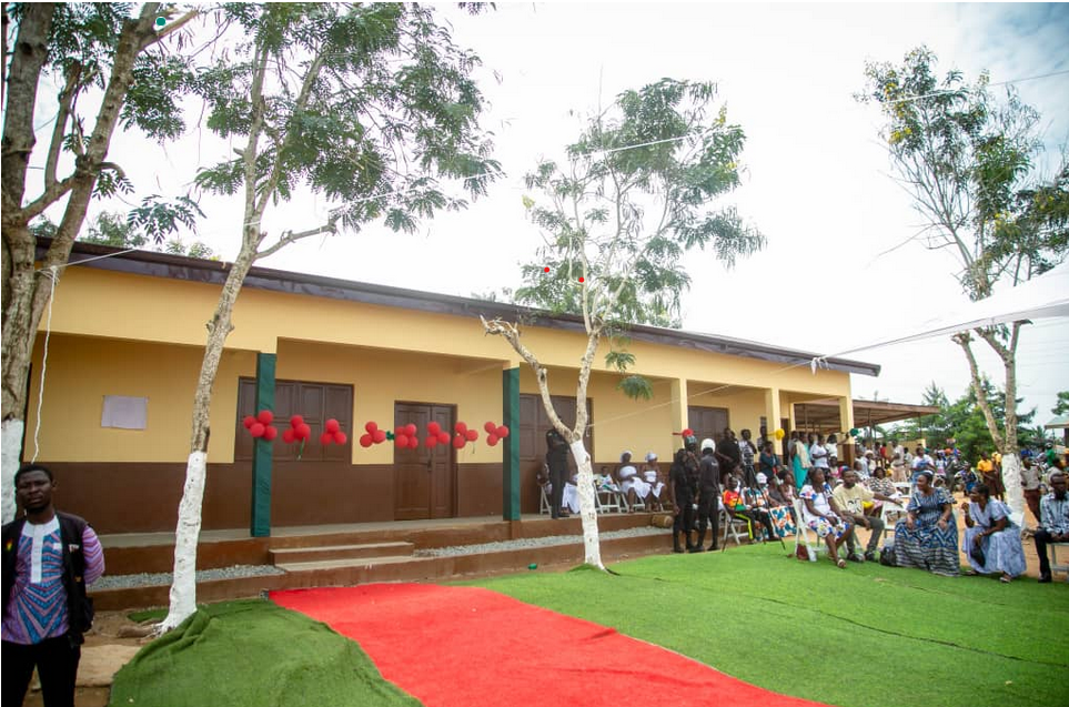 EDA Logistics and partners commission renovated classrooms and canteen at Avornyokope Basic School