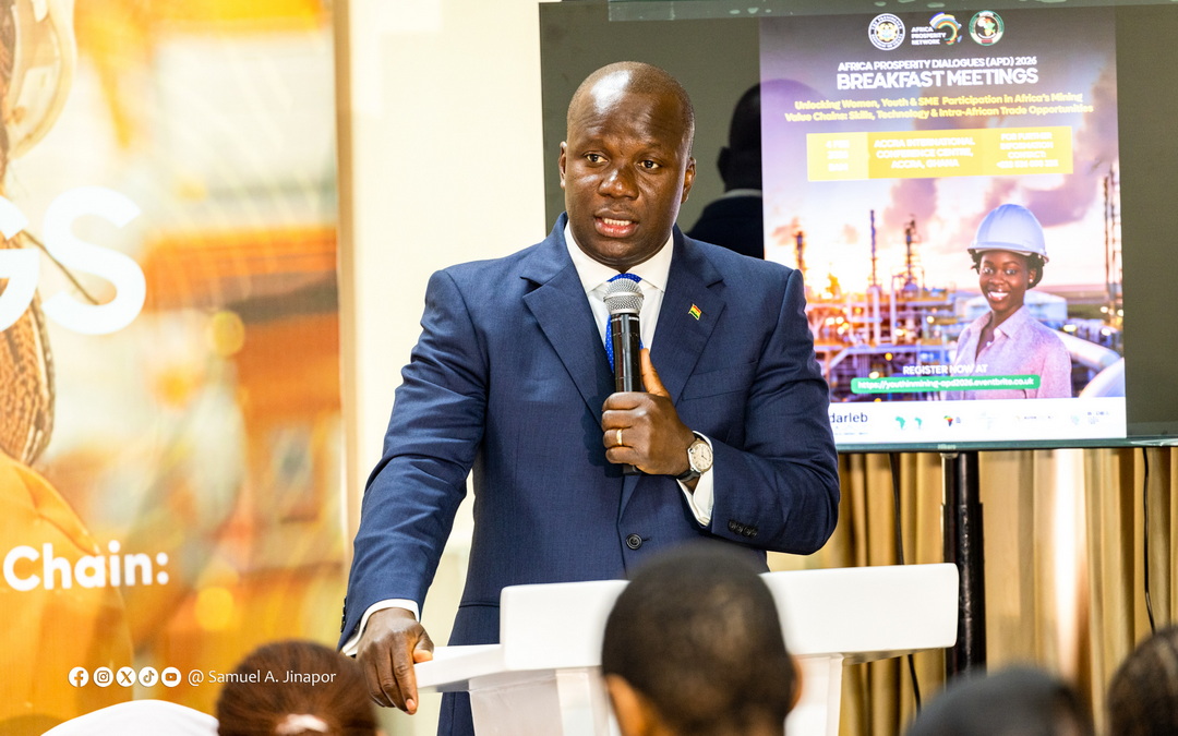 Abu Jinapor calls for deliberate policies to expand women, youth and SME participation in mining