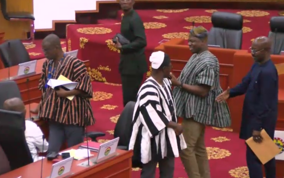 Dozens of MPs don smocks in cultural solidarity amid Ghana-Zambia ‘fugu’ controversy