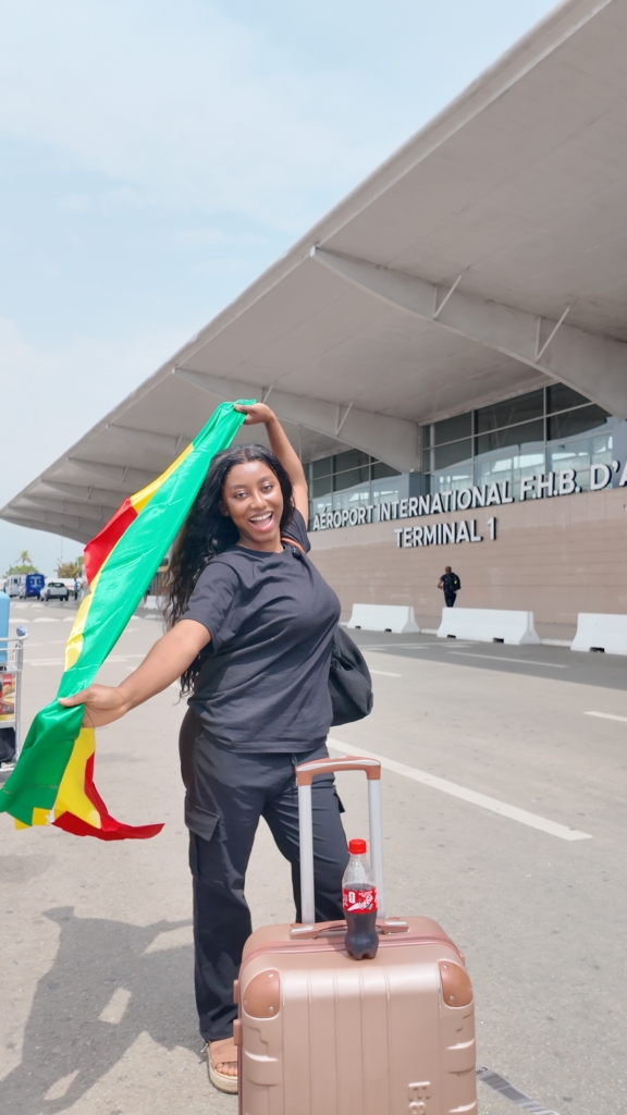 Sports creator Berneese represents Ghana on Coca-Cola World Cup Trophy Tour in Abidjan