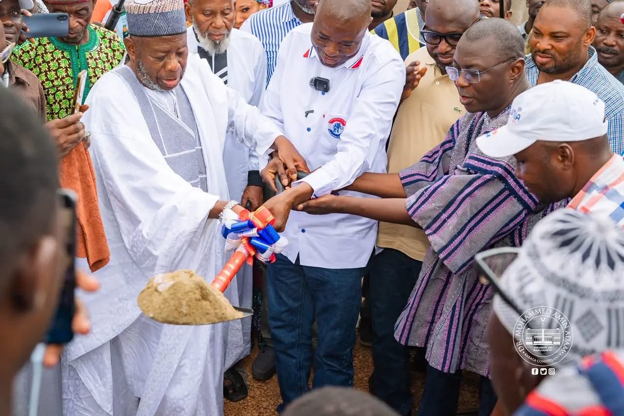 Amin Adam, NPP Northern Region MPs commence construction of regional party headquarters