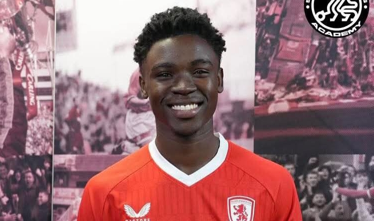 Ghanaian young forward Listowell Lord Hinneh joins Middlesbrough