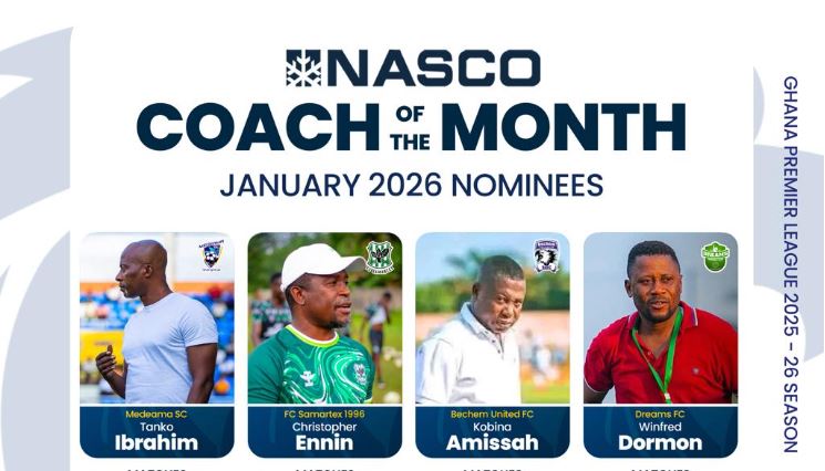 GPL 2025/26: Ibrahim Tanko, Winfred Dormon to battle two others for January award – MyJoyOnline