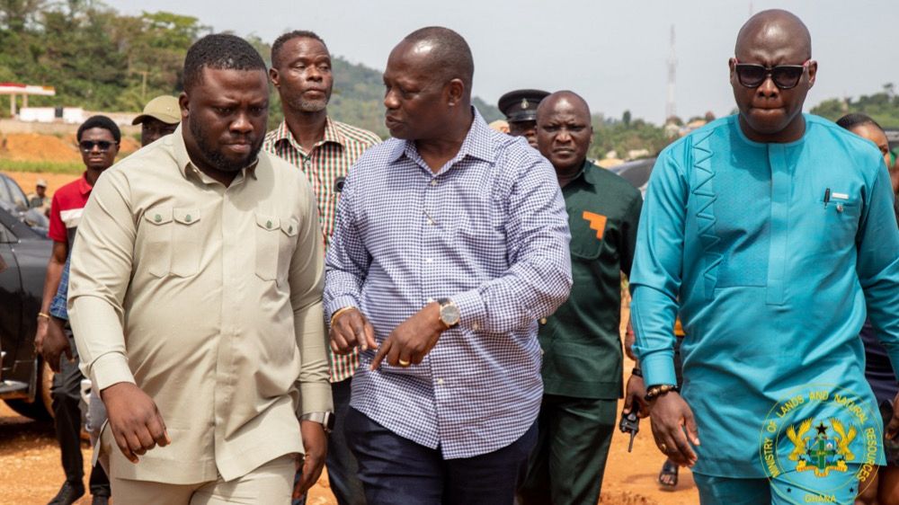 Galamsey fight: Lands Minister inspects...