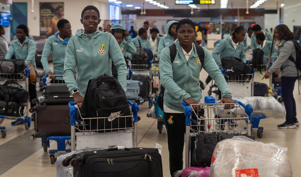 Black Princesses arrive in Ghana after victory over South Africa