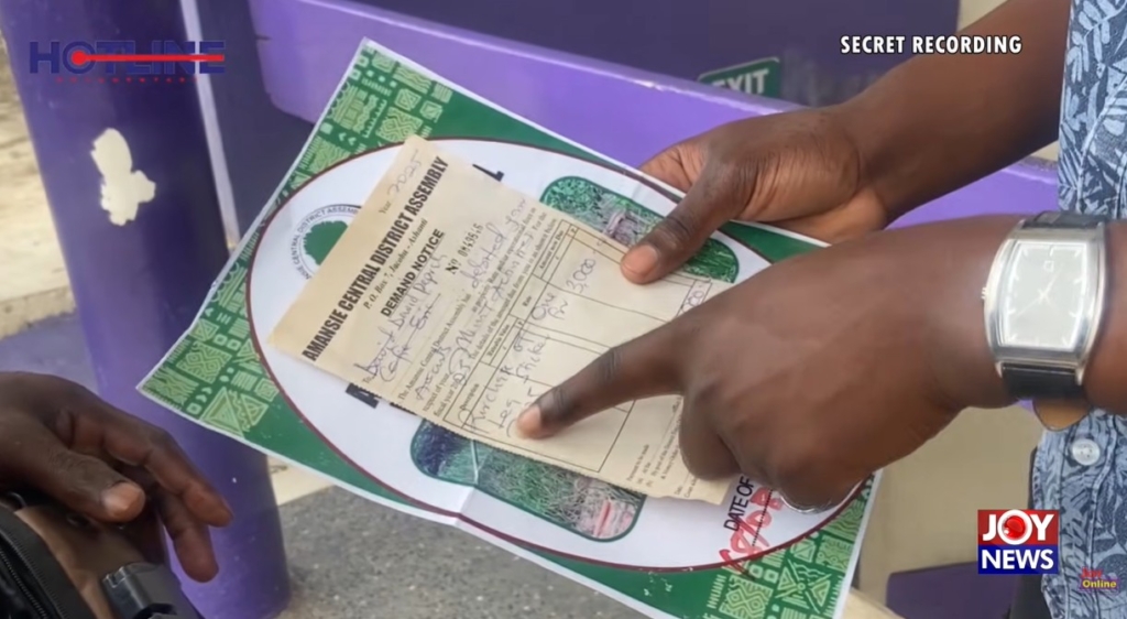 A Tax For Galamsey: JoyNews exposé links DCE to GH₵6,000 ‘galamsey fees’