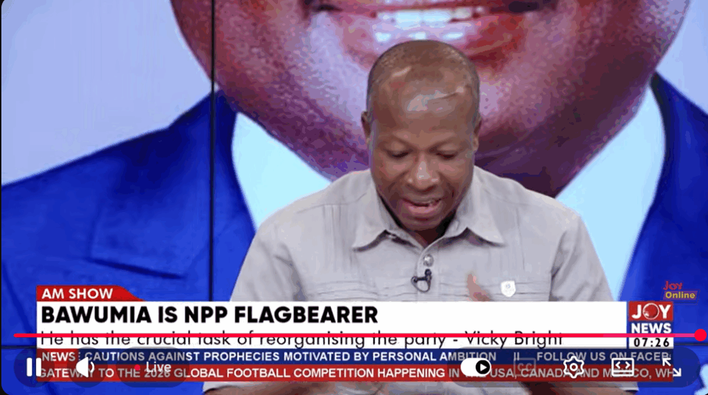 Bawumia may struggle if NPP fails to rebuild image — Dr Bomfeh Jnr
