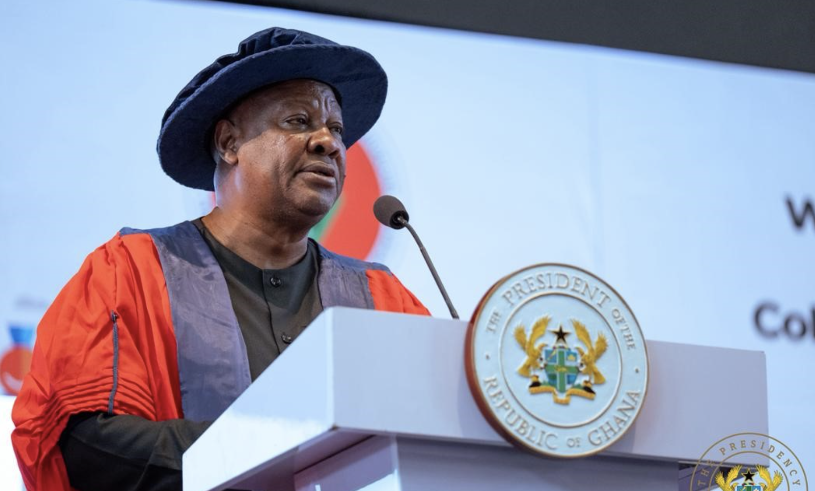 Mahama installed as patron of the West African College of Surgeons