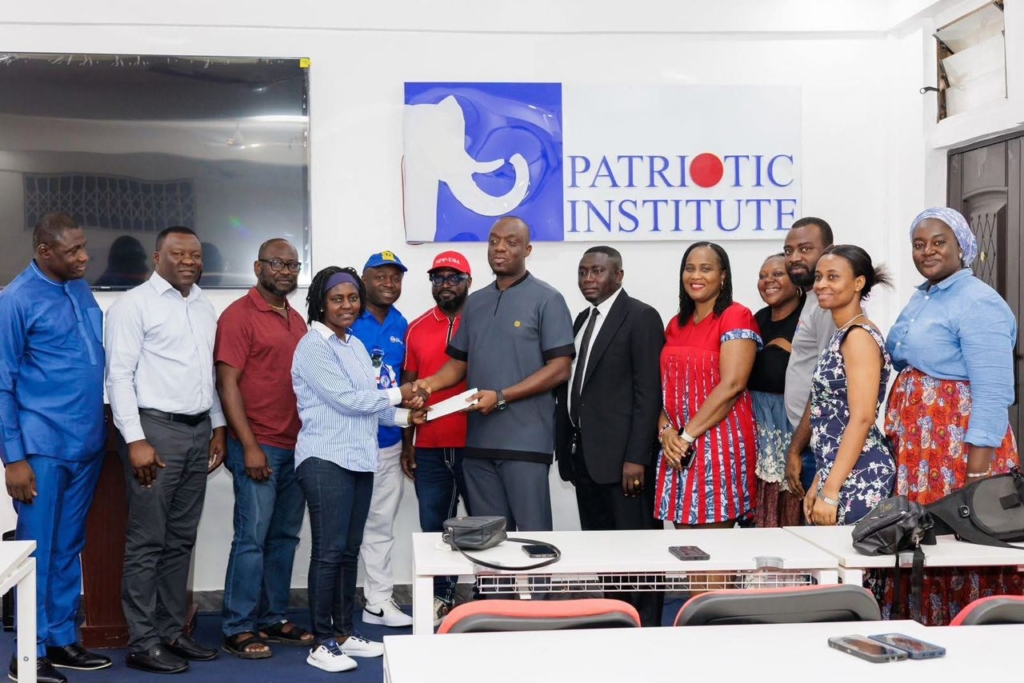 USA branch of NPP donates to Patriotic Institute to Support training programmes