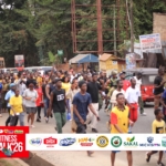 Massive turnout at Luv FM's 2026 health and fitness walk in Kumasi