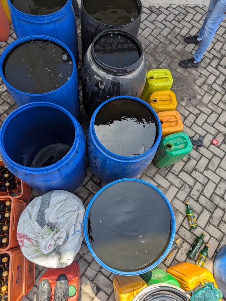 Police nab man for allegedly mixing...