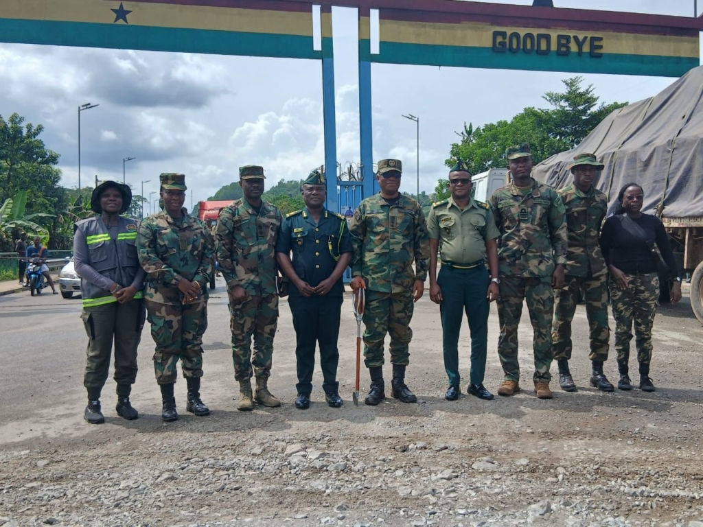 Ghana intensifies boundary pillar...