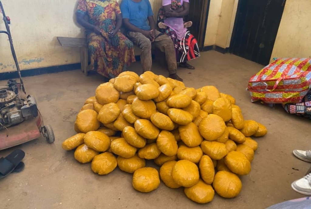 Over 1,600 parcels of suspected narcotics...