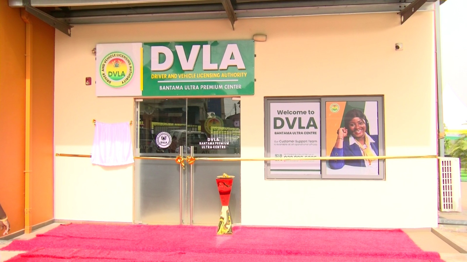 DVLA commissions new premium service centre in Kumasi to better serve customers