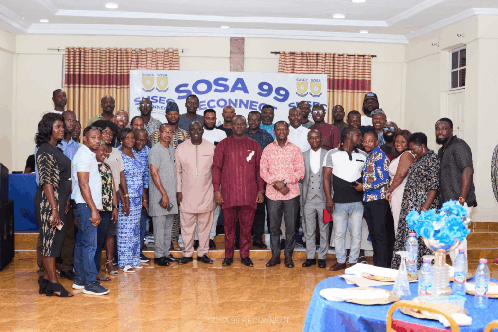 SOSA ’99 launches Year of Return 2027, donates towards SUSEC Clinic – MyJoyOnline