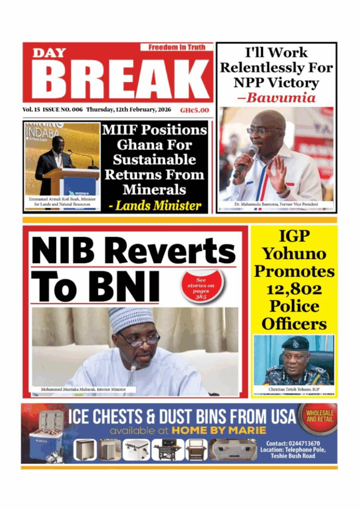 Today's Front pages: Thursday, February 12, 2026