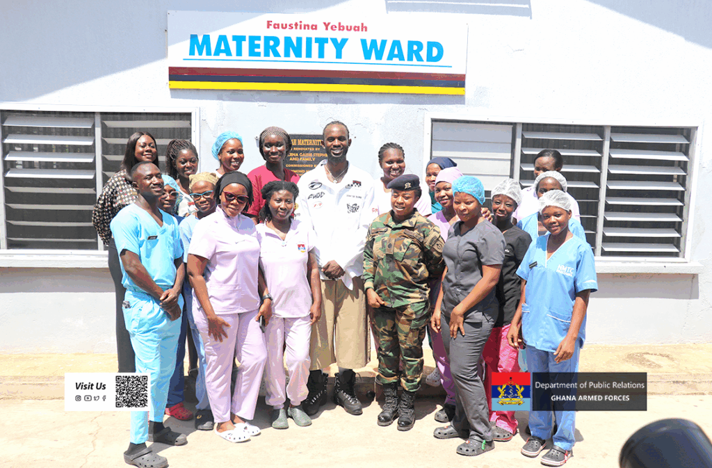 Black Sherif donates over GH₵50,000 to support mothers at 37 Military Hospital