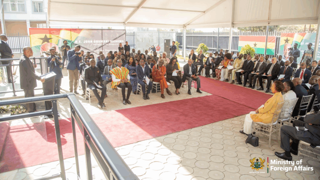 Photos: Mahama commissions new Ghana embassy chancery in Addis Ababa Photos: Mahama commissions new Ghana embassy chancery in Addis Ababa