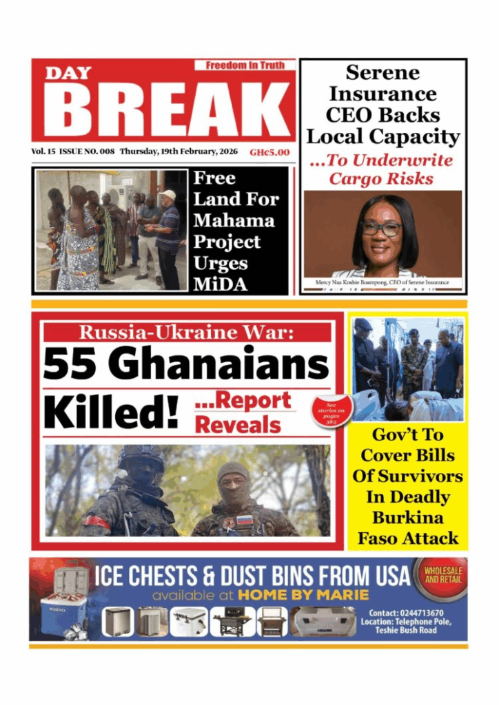 Today's Front pages: Thursday, February 19, 2026