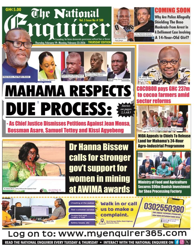 Today's Front pages: Thursday, February 19, 2026