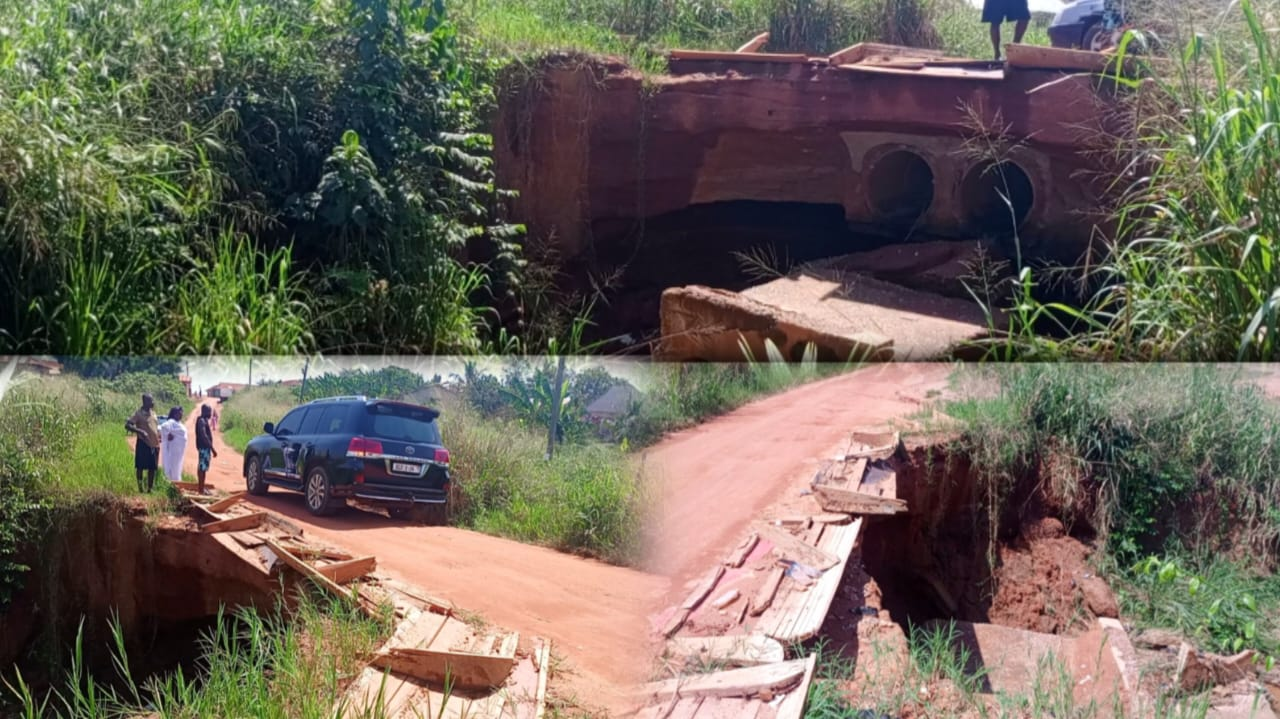 Community cries for help over failing Abɔgyesɛ bridge