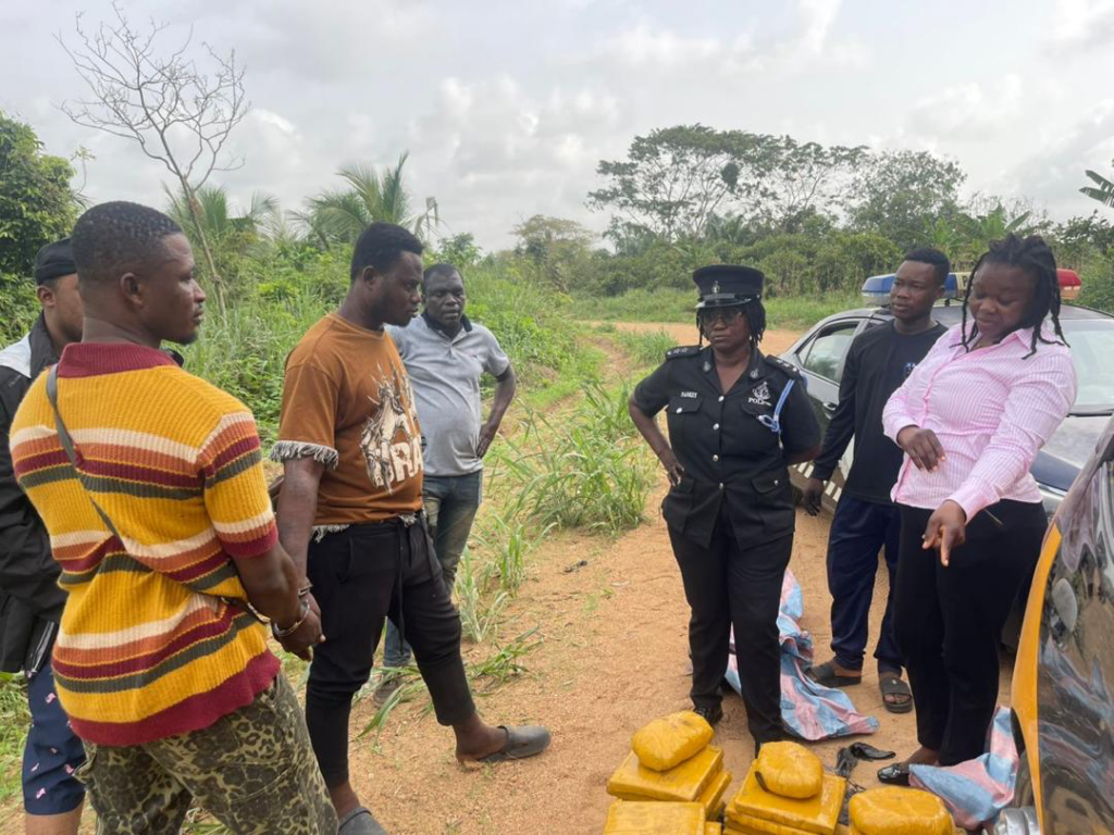 Agona Swedru Police Command arrest two in...