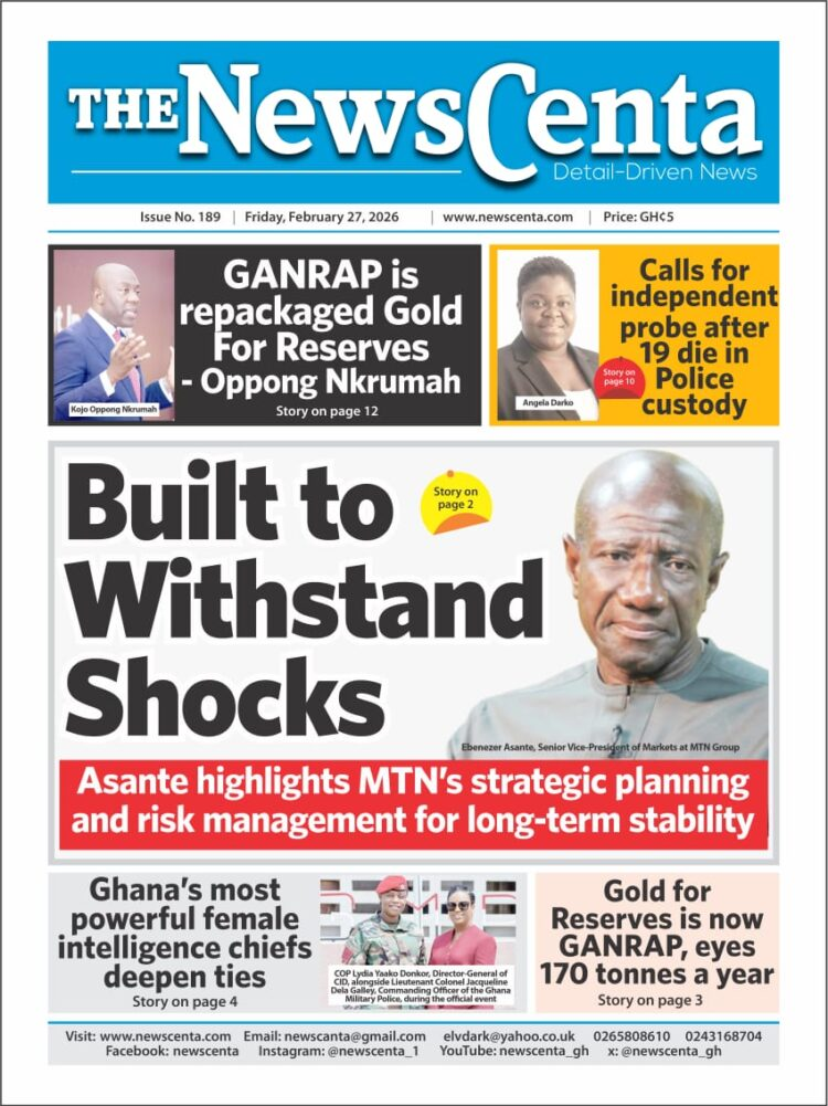 Today's Front pages: Friday, February 27, 2026