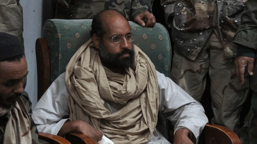 Saif al-Islam Gaddafi, son of ex-Libyan...